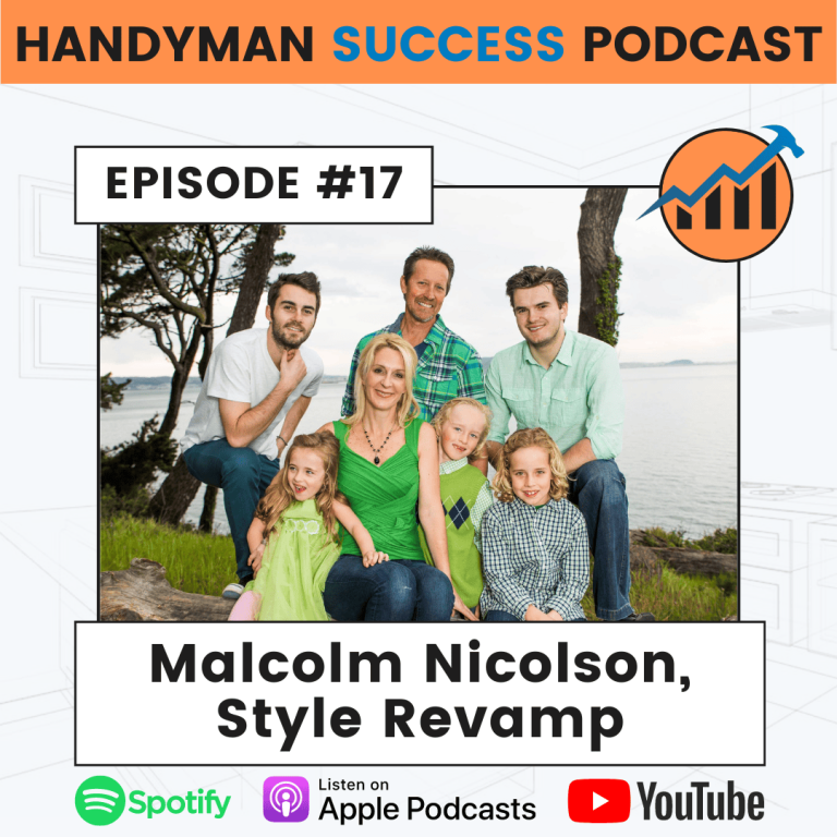style revamp handyman success podcast, handyman podcast, contractor podcast